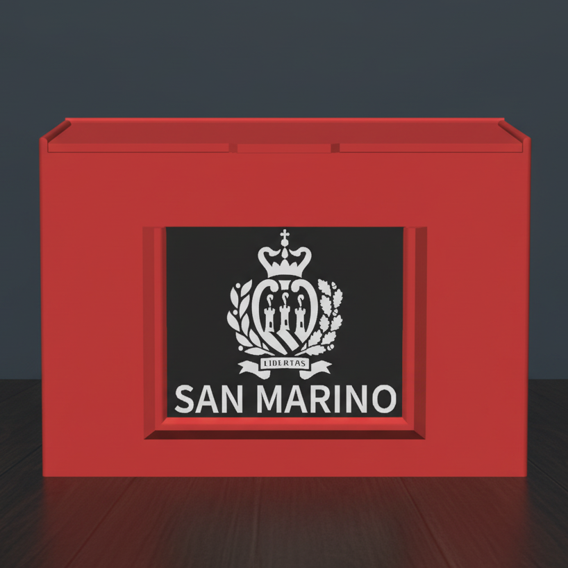 San Marino Collection Box